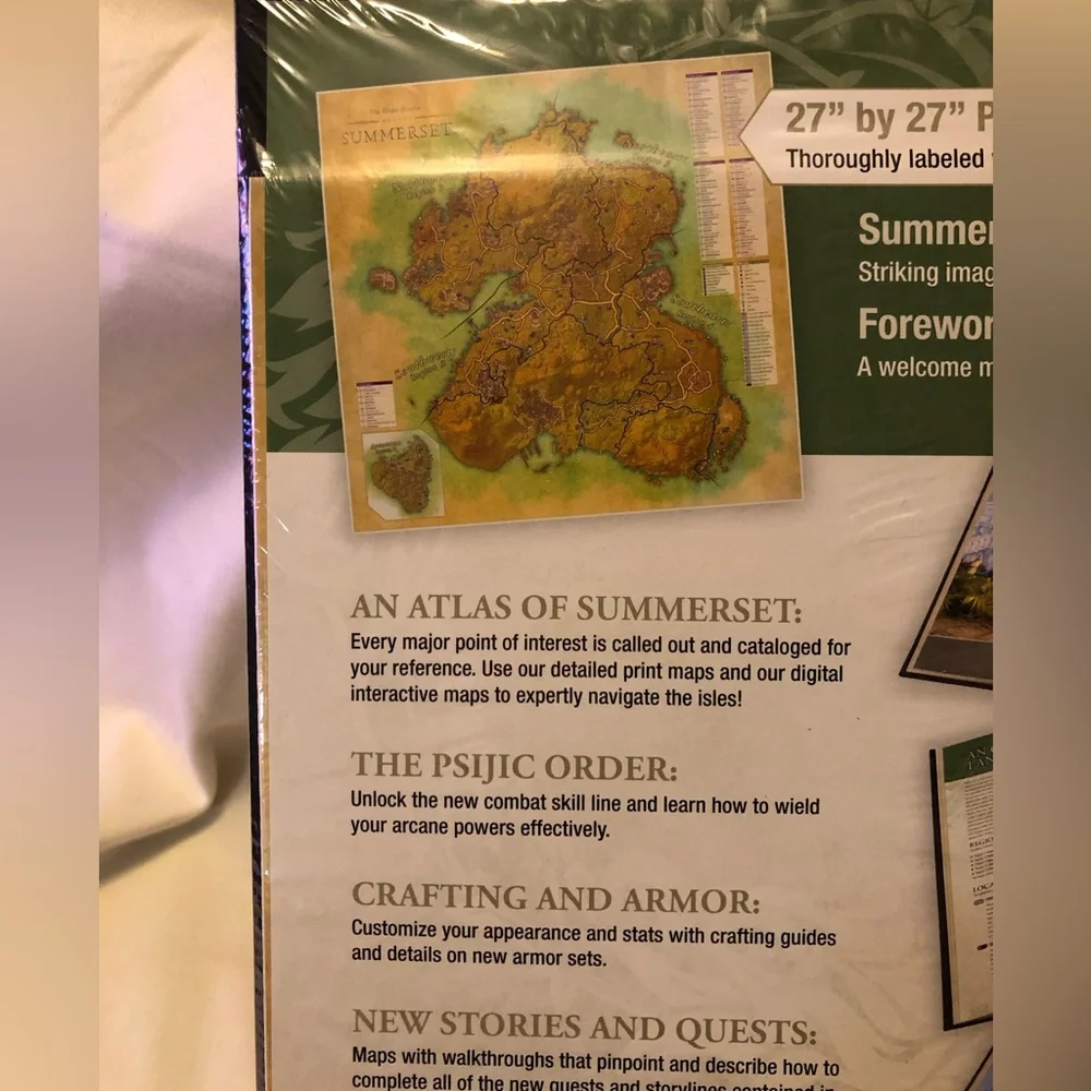 ZENIMAX The Elder Scrolls Online Summerset Collector’s Edition Guide